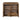 Slatted Wooden Log Store with Shelf W-187cm, H-126cm or 180cm, D-88cm - Brown Finish